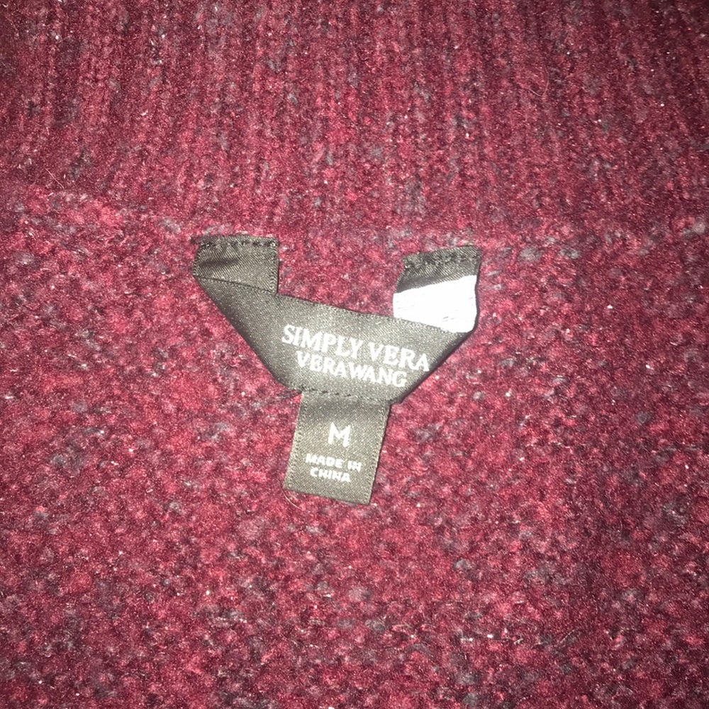 Simply Vera Wang size L turtle neck sweater.